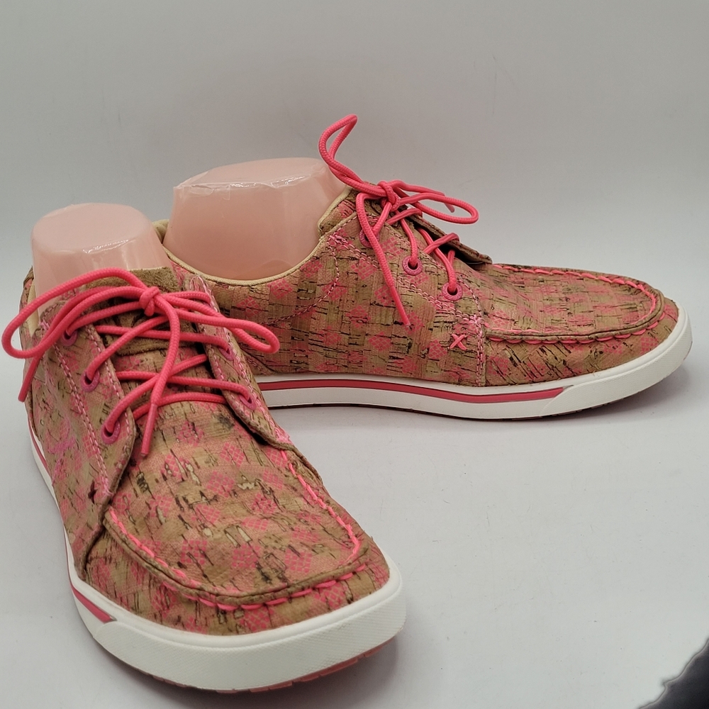 Twisted X Breast Cancer Awareness Shoes Size 8.5 M - Picture 14 of 16
